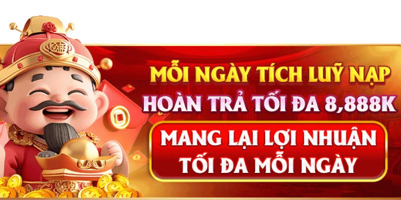 Chương trình khuyến mãi tích lũy nạp mỗi ngày tại ABC8 hấp dẫn